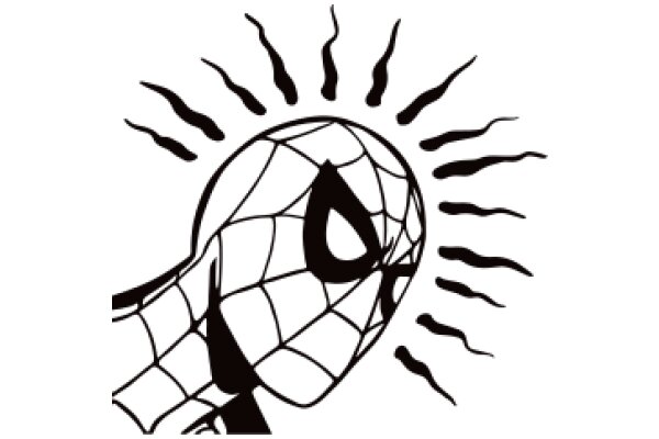 Spider-Man's Sunburst: A Silhouette of Iconic Heroism