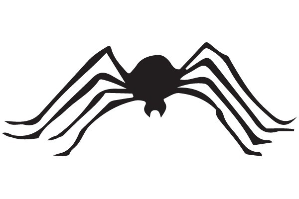 Stylized Spider Silhouette