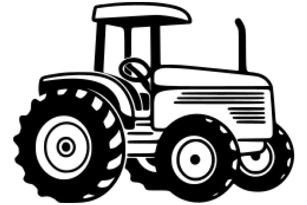 A Classic Illustration of a Tractor