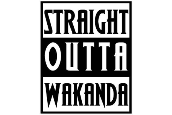 Wakanda Forever: The Official Logo