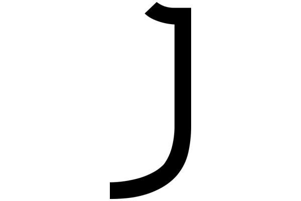 Simplistic Letter 'J'