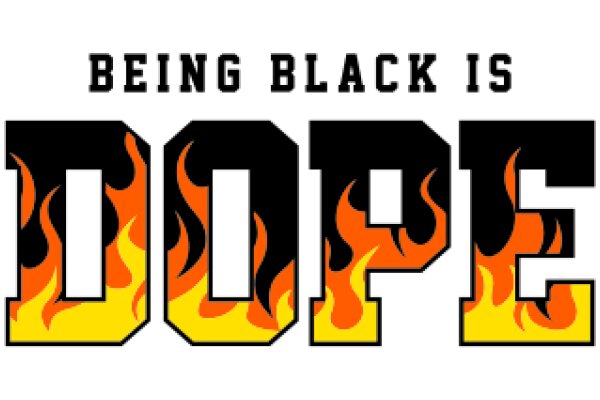 Being Black Is Dope: A Graphic Design Celebrating Black Culture and Identity