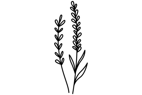 Simplicity in Nature: A Illustration of Two Plant Species