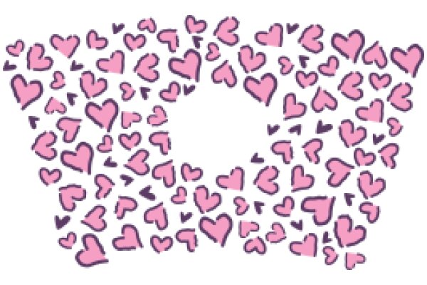 A Collection of Pink Heart Shapes