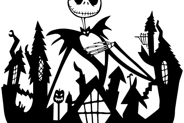 The Silhouette of a Timeless Classic: A Nightmare Before Christmas