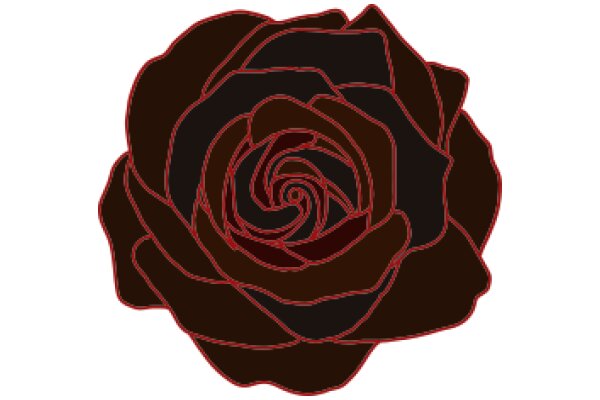 Vivid Rose: A Digital Artwork