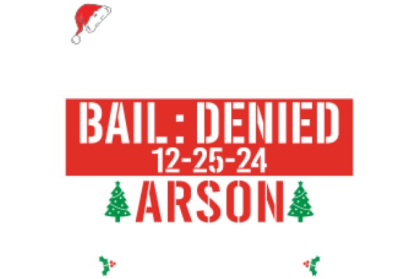 Bail Denied: Arson Christmas Tree