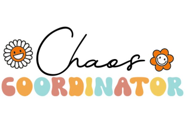 Charming Coordinator Logo with a Smiling Sunflower