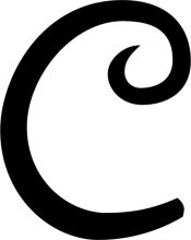 Simplicity in Design: The Black Curl Logo