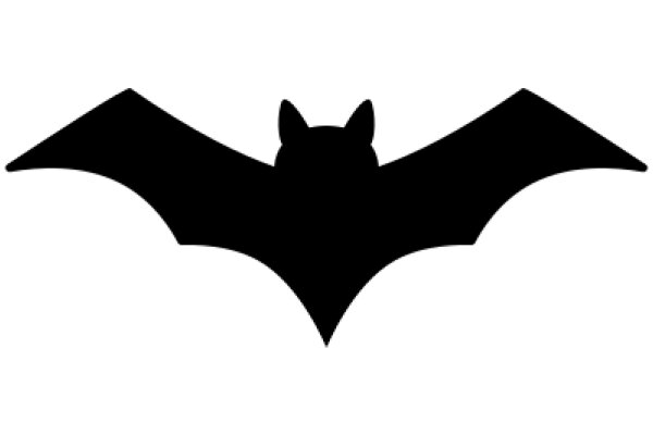 Silhouette of a Bat: A Symbol of Night and Flight