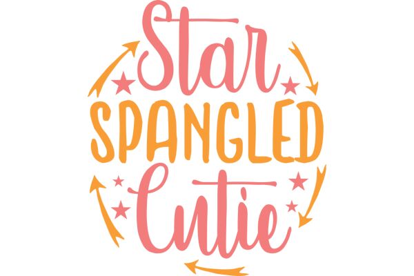 Cute and Colorful Graphic Design: Star Spangled Cutie