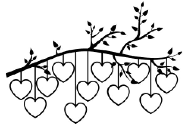 Elegant Tree of Hearts Decoration