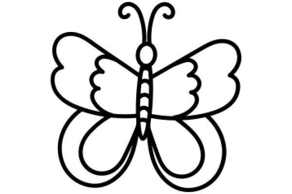 Stylized Butterfly Logo