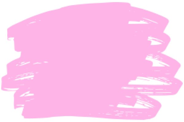 A Blurred Pink Blob: An Abstract Artwork