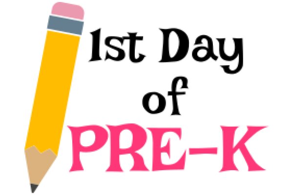 Celebrating the First Day of Pre-K with a Pencil