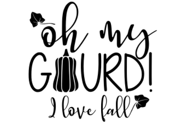 Oh My Gourd! I Love Fall