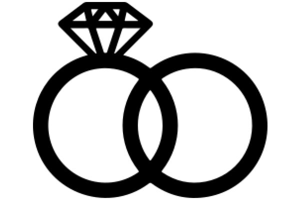 Elegant Diamond Ring Symbol