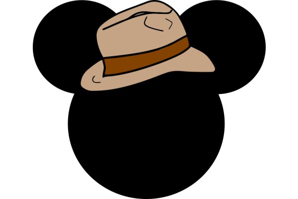 A Playful Take on Mickey Mouse: A Cowboy Hat Edition