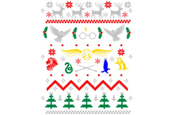 Holiday Cheer: A Festive Christmas Pattern