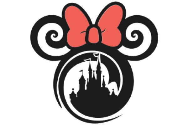 Whimsical Logo: A Playful Combination of a Butterfly and a Castle