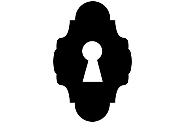 Silhouette of a Keyhole