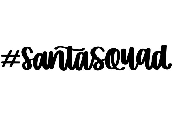 Santa Squad: A Festive Social Media Hashtag