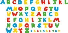 Vibrant Alphabet Chart: A Colorful Guide to the English Alphabet