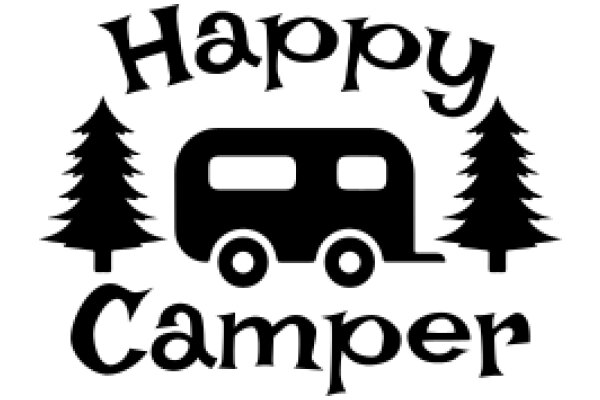 Happy Camping: A Symbolic Emblem of Outdoor Adventure and Recreation