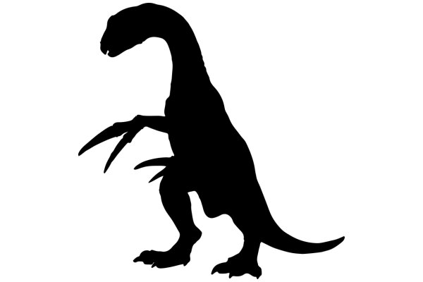 Silhouette of a T-Rex: A Classic Symbol of Prehistoric Life