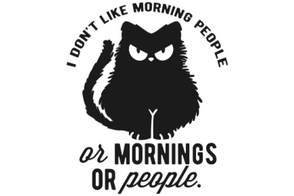 A Humorous Take on Morning Routines with a Cat's Perspective