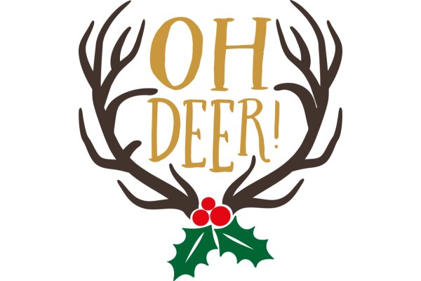 Oh Deer! Festive Holiday Greeting