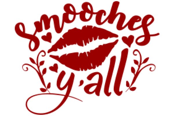 Smooches Y'all: A Playful and Romantic Sign