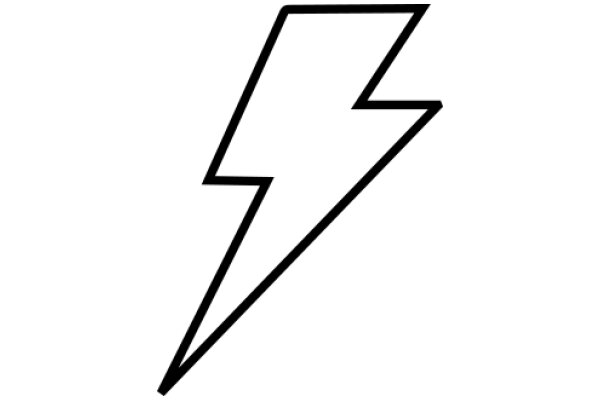 Simplistic Lightning Bolt Icon