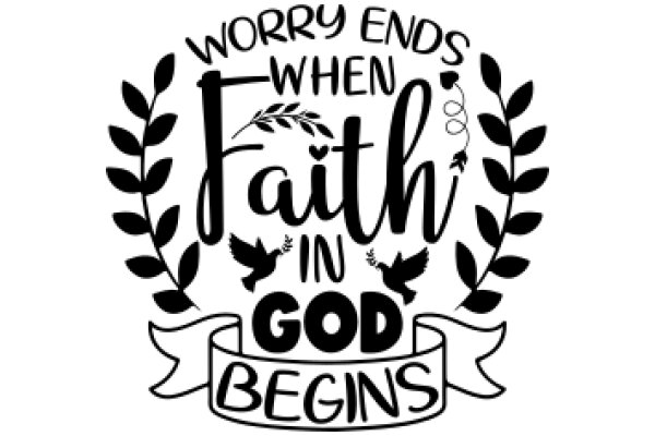 Worry Ends When Faith in God Begins