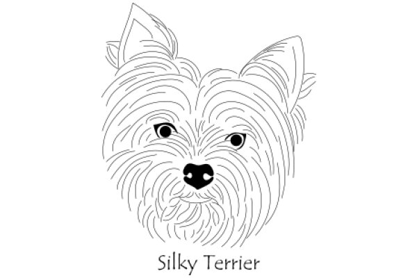 Silky Terrier: A Illustration