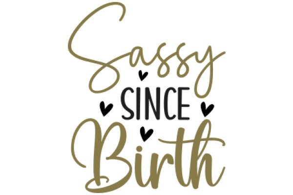 Sassy Since Birth: A Playful Celebration of Individuality and Style