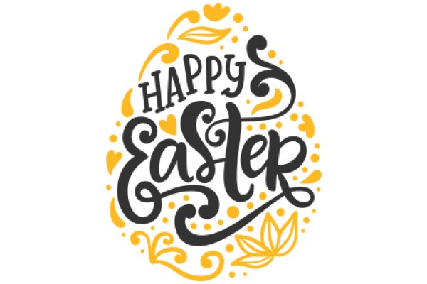 Happy Easter: A Festive Greeting with a Touch of Spring