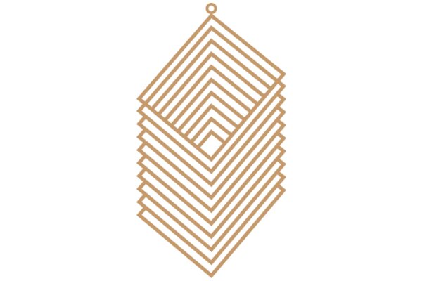 Golden Geometric Design: A Symbol of Harmony and Balance