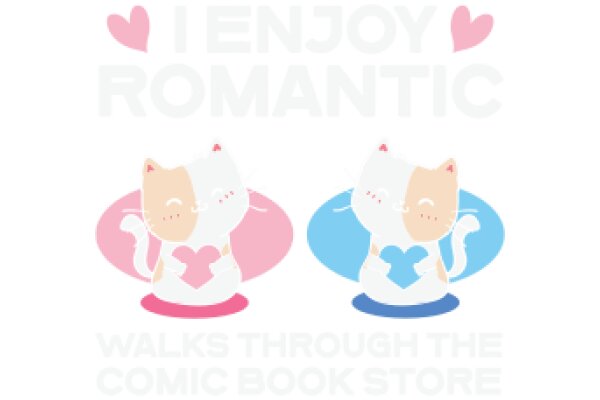 A Whimsical Romance: A Cat's Journey Through the Comic Book Store