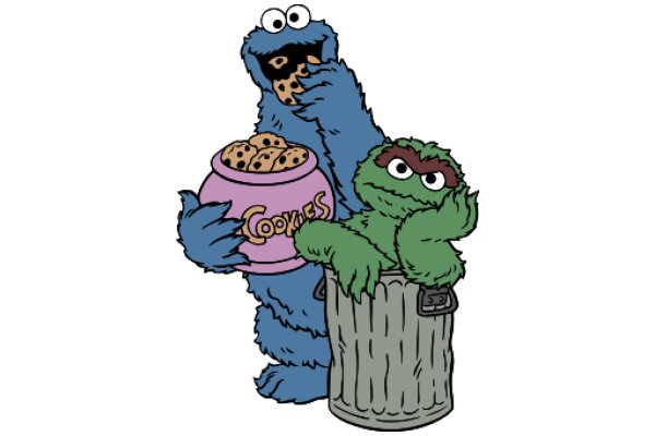 Cookie Monster's Cookie-Fueled Adventure