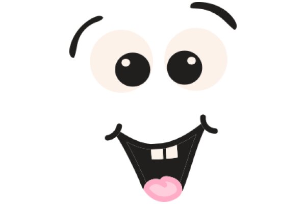 A Playful Emoji Representation of a Humanoid Character with a Pink Tongue