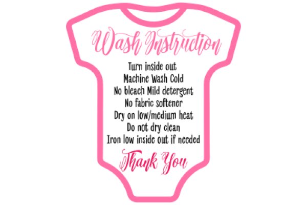 Wash Instruction Sign: A Guide to Proper Laundry Care