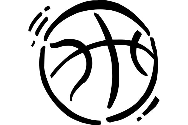 Stylized Basketball Logo