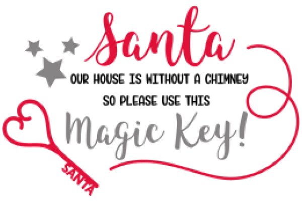 Santa's Magic Key: A Festive Holiday Greeting