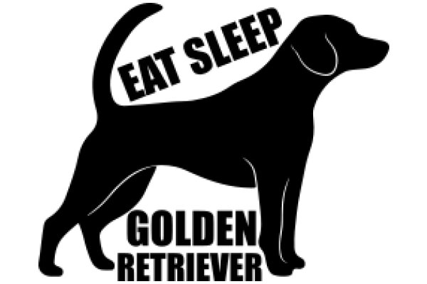 Eat Sleep Golden Retriever: A Playful Take on a Dog's Daily Routine