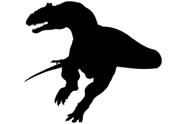 Silhouette of a T-Rex: A Classic Symbol of Prehistoric Power