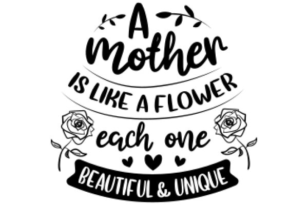 A Mother's Love: A Flowery Tribute to Motherhood