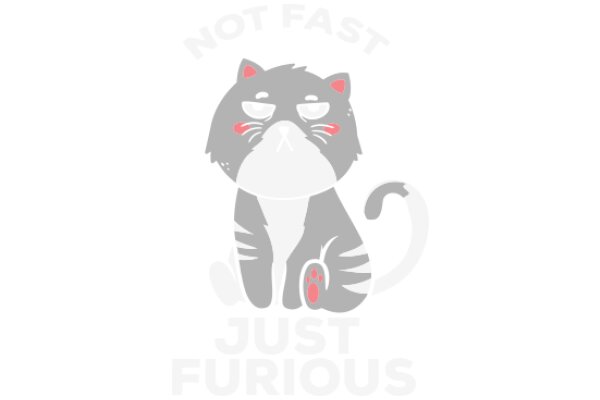 A Whimsical Feline Companion: The Not-So-Fast Cat