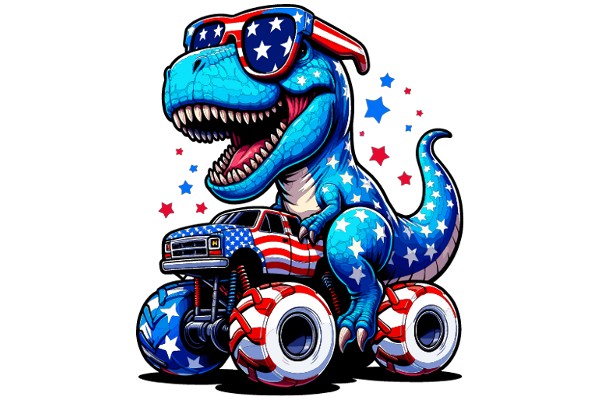 Celebrating the American Dream: A Tribute to the All-American T-Rex