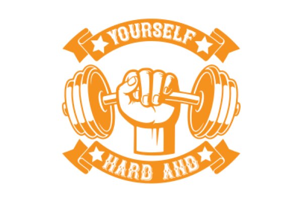 Yourself Hard and Strong: A Motivational Logo for Fitness Enthusiasts